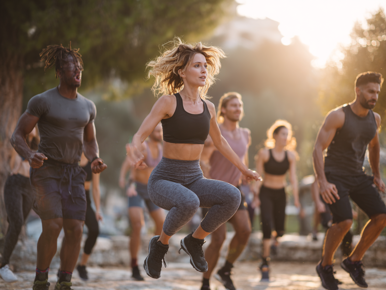 Динамічне тренування у спортзалі